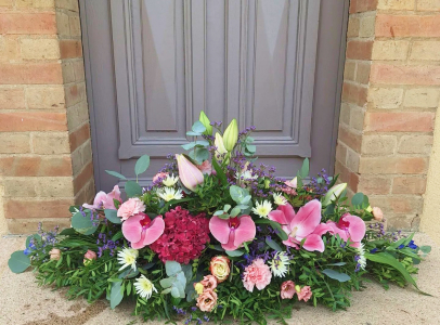 Gerbes de fleurs à Champagné - Le Mans (72)