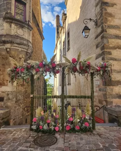 Entre cours et jardins