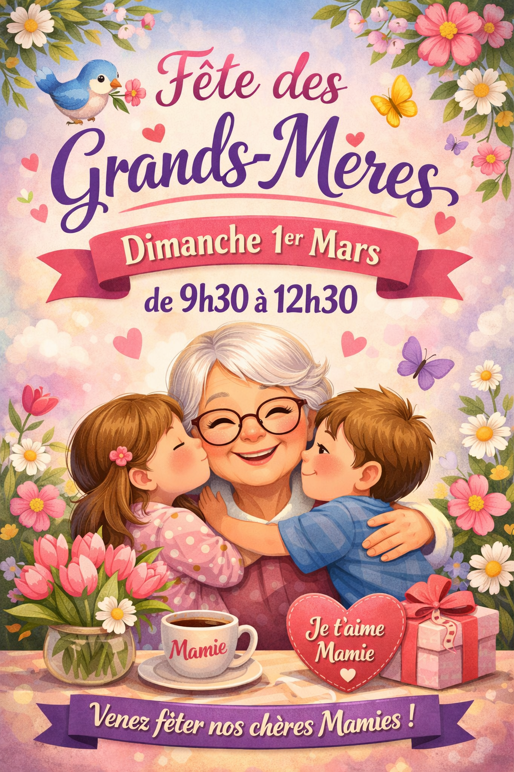 Fête des grands mères 2026